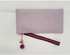 Fashion Purple Sling Purse (Interior with Card Slot)