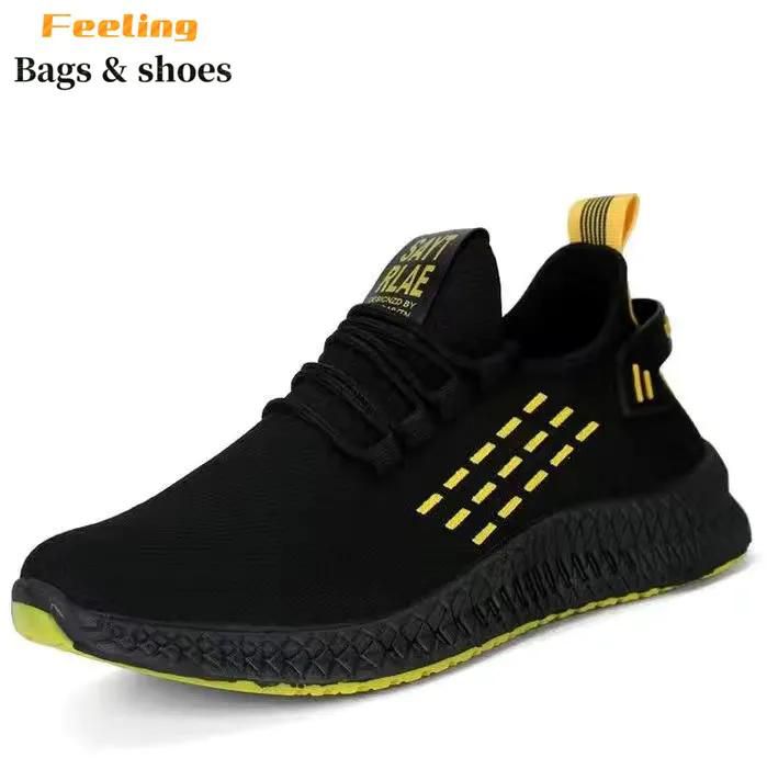 FEELING NEW Men's shoes Breathable mesh shoes Fashion sports shoes Running shoes Casual shoes Outdoor shoes