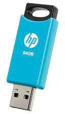 HP V212W USB 2.0 Flash Drive - 64GB (Blue)
