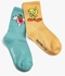 Koton 2-Pack Looney Tunes Printed Socks Set - Multicolor