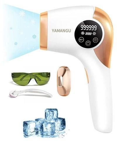 Hair Removal for Women and Men Yamangu with Cooling Function at Home on Face, Armpit, Legs, Bikini Line, Body