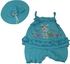 Babyshoora 525 Set of 2 Pieces Outfit for Girls - Light Blue, 6 - 9 Months