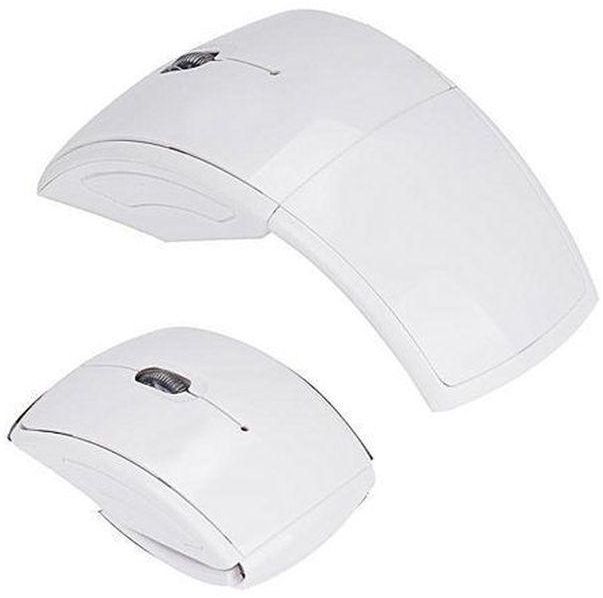 2.4G Wireless Foldable Folding Optical Mouse For Microsoft Laptop Notebook HT