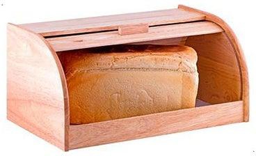صندوق خشبي لتخزين الخبز بجزء علوي قابل للطي Woody 36.5X28.5X18.8سم