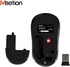 Meetion R545 Wireless USB Mouse With LED Light DPI Control For PC And Laptop - Black