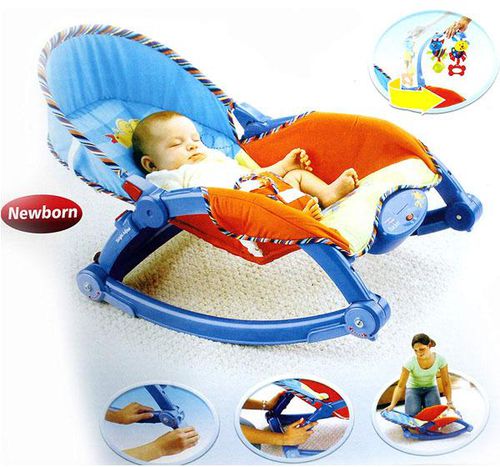 Kids Newborn to Toddler Portable Rocker (As Picture)