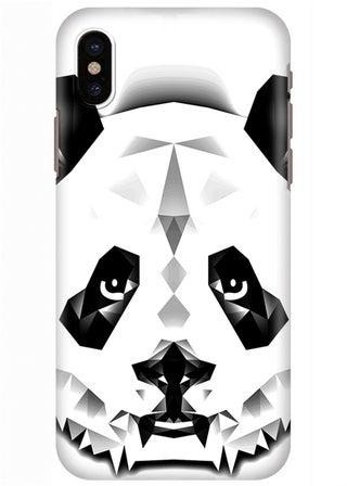 Polycarbonate Slim Snap Case Cover Matte Finish For Apple iPhone X Poly Panda