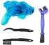 4 Pcs Bike Chain Cleaner Kit Bicycle Gear Brush Quick Clean Tools