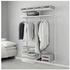 ALGOTWall upright/shelves/rod, white