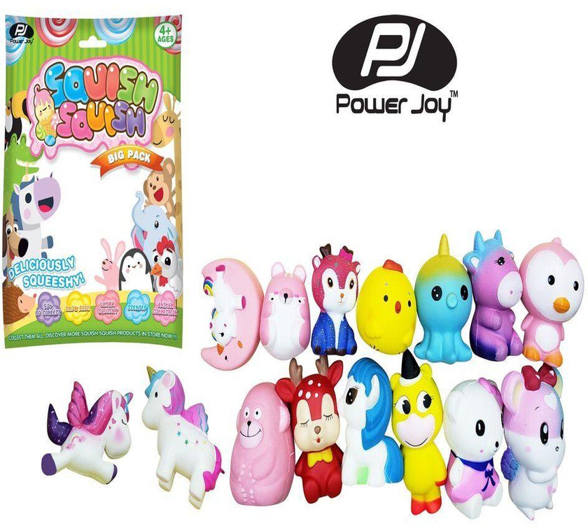 Power Joy - Squish Squish Animal Big Pack- Babystore.ae
