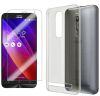 Ozone Super Thin 0.7mm TPU Case/Cover with Screen Protector for ASUS Zenfone 2 Grey