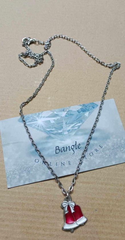 Fashion Christmas Silver Necklace