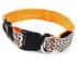 Universal Leopard Print LED Collar Luminous Puppy Necklace Pet Decorative Props