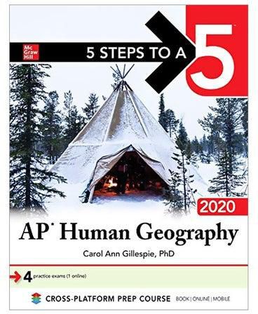 5 Steps To A 5: AP Human Geography 2020 paperback english - 30 July 2019