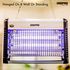 Geepas Fly and Insect Killer - Powerful Fly Zapper 10W UV Light - Electric Bug Zapper, Insect Killer, Fly Killer, Wasp Killer - Insect Killing Mesh Grid, with Detachable Hang- 2 Year Warranty