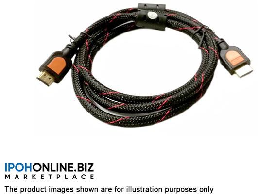 IPOHONLINE Yellowknife HDMI Cable (V1.4) HDMI/M to HDMI/M 1.5M