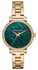 ساعة يد بعقارب وسوار من المعدن طراز MK3946 للنساء