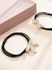 Miniso Bowknot Series Little Bead Alloy Rubber Band
