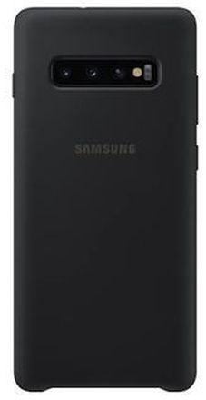 Samsung Galaxy S10 Plus Silicone Back Case (Black)