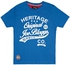 Bloggs Boys B127488C T-Shirt for Boys - 7 - 8 Years, Royal Blue