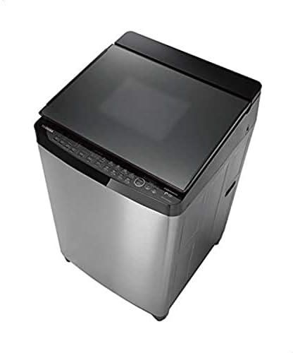 Toshiba AEW-DG1500SUP(SK) Top Load Washing Machine with SDD Inverter Motor, 15 Kg - Dark Silver