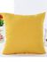 1Pc Cushion Cover Solid Color Plain Style Durable Breathable Pillowcase