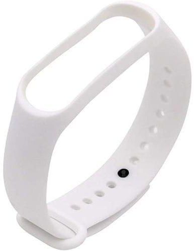 Monochrome Strap TPU Millet Bracelet, White