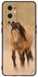 Protective Case Cover For OnePlus 9 Pro Brown Horse Race Multicolour