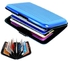 Blue Aluminium For Unisex - Card & ID Cases