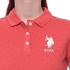 U.S. Polo Assn. 213319ZH1CK-CYNE Polo for Women - L, Red