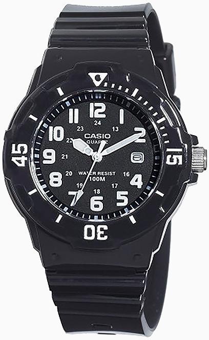 Casio Women's Core LRW200H-1BV Black Resin Quartz Watch