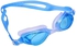 Dolphin DZ-1600 نظارة سباحة مضادة للضباب مع سدادات أذن ، لبني