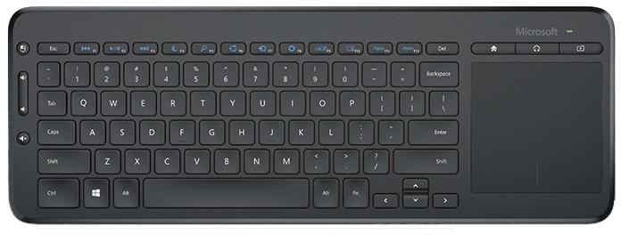 مايكروسوفت Media Keyboard MS-DK-KBMEDIA-N9Z-00019 - Wireless Keyboard,Black