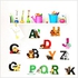 Generic Home-26 Alphabets Animals Cartoon Removable Wall Stickers For Kids Nursery Room*Multicolor