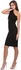 MISSGUIDED DE909450 Asymmetrical Bodycon Dress for Women - Black