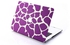 PURPLE pattern design hard Crystal Case for Macbook Pro 13 inch with Screen Protector