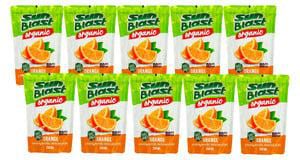Sun Blast Organic Orange Juice 10 x 200 ml
