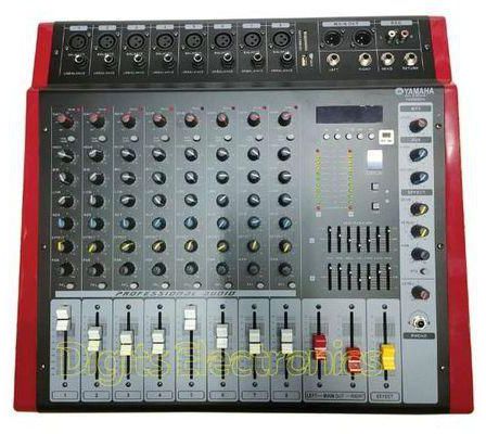 Yamaha 8 Channel Powered Mixer With 2 Outputs Channels.
