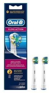 Oral-B Floss Action Brush Heads EB25-2 2pcs White