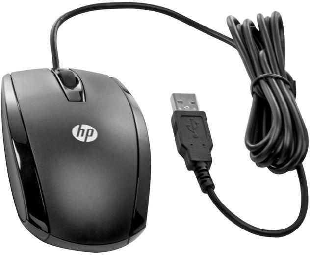 HP X500 Wired Optical Mouse.