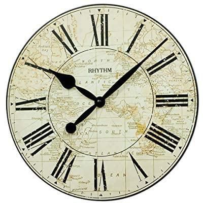 RHYTHM Wood Analog Clock - Wall Clocks