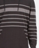 Quiksilver Striped Hooded Sweatshirt - Grey