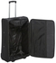 Ambest Soft Trolley Lauggage Bag Set of 2 Piece with Roller Duffel Bag 28 Inch - Black