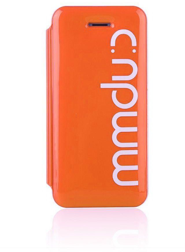Bubble Flip case cover for iphone 5c Orange