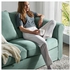 4-seat sofa, with chaise longues/Ljungen light green