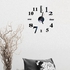 Stick On Wall Clock DIY Large Modern Design Decal 3D