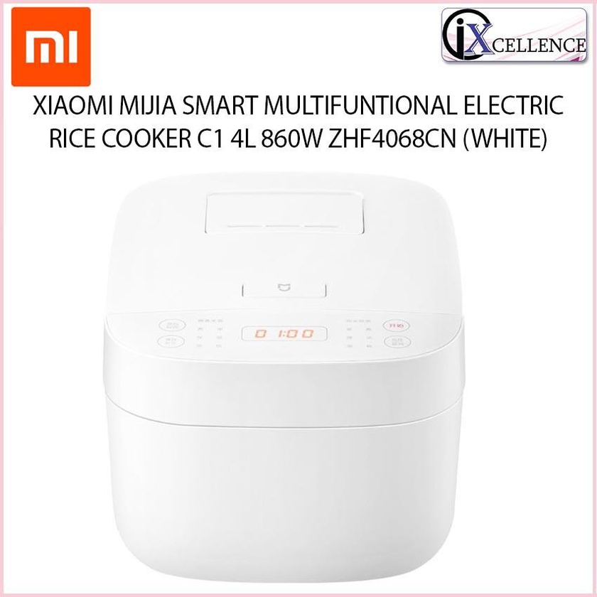 XIAOMI MIJIA SMART MULTIFUNTIONAL ELECTRIC RICE COOKER C1 4L 860W ZHF4068CN (WHITE)