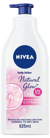 Natural Glow Body Lotion, Even Tone, Vitamin C - Normal To Dry Skin 625ml