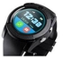 Generic V8 Touch Screen Smart Watch Phone with SIM Slot - Black