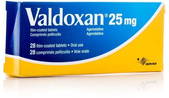 Valdoxan 25 Mg, Antidepressant - 28 Tablets